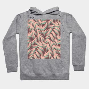 Painted Mint Leaves Hoodie